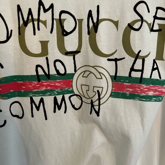 Gucci Coco Captain “Common Sense Is Not That Common” tee - Picture 3 of 4